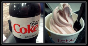 Diet Coke & TCBY
